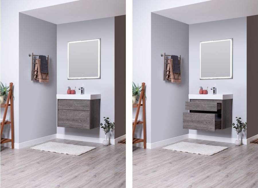 Мебель для ванной Aquanet Nova Lite 75 дуб рошелье (2 ящика) Мебель для ванной Aquanet Nova Lite 75 дуб рошелье (2 ящика)