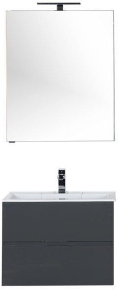 Мебель для ванной Aquanet Алвита 70 серый антрацит Мебель для ванной Aquanet Алвита 70 серый антрацит
