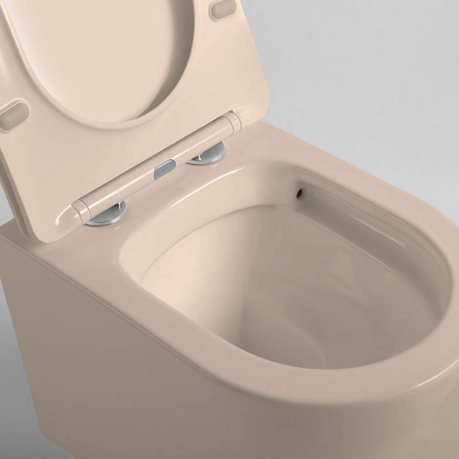 Унитаз подвесной Piatti VT1-11SMC, цвет капучино матовый, ультратонкое soft-close сиденье Унитаз подвесной Piatti VT1-11SMC, цвет капучино матовый, ультратонкое soft-close сиденье