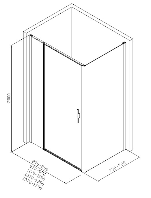 Душевой уголок Allen Brau Priority 160x80 3.31038.BA + 3.31041.BA серебро браш Душевой уголок Allen Brau Priority 160x80 3.31038.BA + 3.31041.BA серебро браш