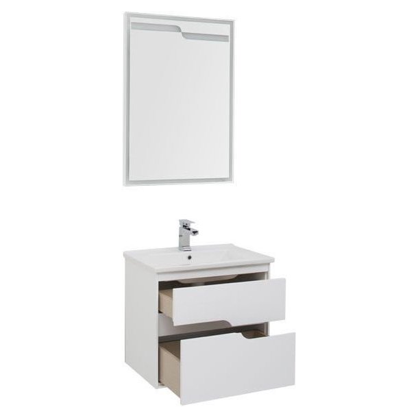 Мебель для ванной Aquanet Модена 65 белый Мебель для ванной Aquanet Модена 65 белый