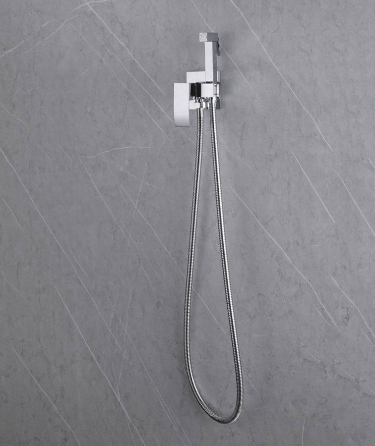 Смеситель ABBER Wasserfall AF8625 с гигиеническим душем, хром Смеситель ABBER Wasserfall AF8625 с гигиеническим душем, хром