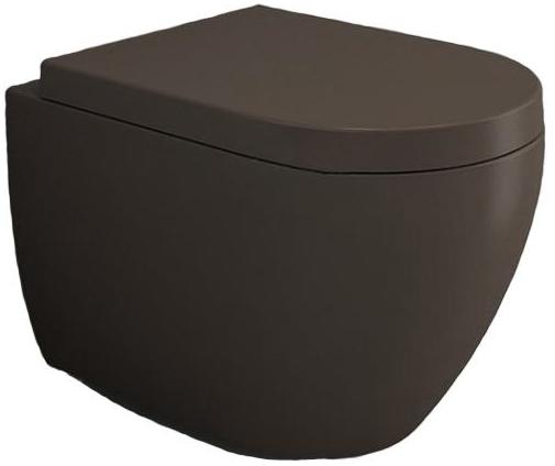 Чаша унитаза подвесного Bocchi Venezia 1295-025-0129 кофейная Чаша унитаза подвесного Bocchi Venezia 1295-025-0129 кофейная