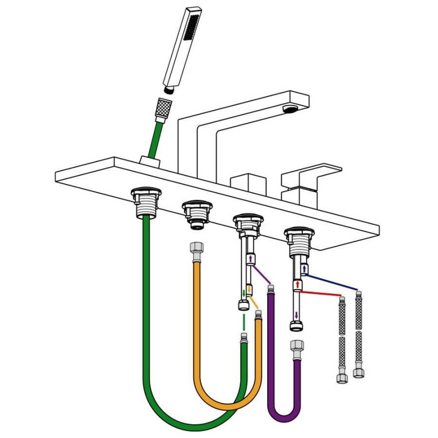 Смеситель для ванны с душем, врезной Timo Selene 2130/00Y хром Смеситель для ванны с душем, врезной Timo Selene 2130/00Y хром