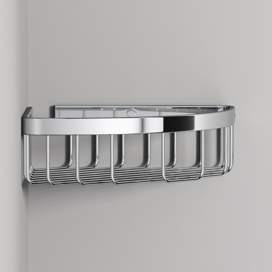 A7452100 Sense L Корзина для душа угловая, хром A7452100 Sense L Корзина для душа угловая, хром