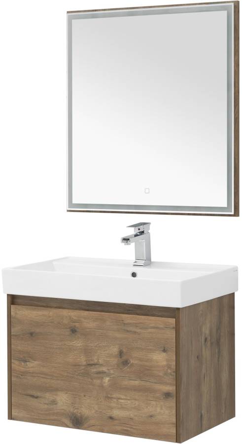 Мебель для ванной Aquanet Nova Lite 75 дуб рустикальный (1 ящик) Мебель для ванной Aquanet Nova Lite 75 дуб рустикальный (1 ящик)
