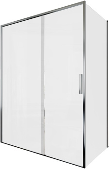 Душевой уголок Aquanet Pleasure Evo 150x80 AE65-150x80-CT профиль хром, прозрачное стекло