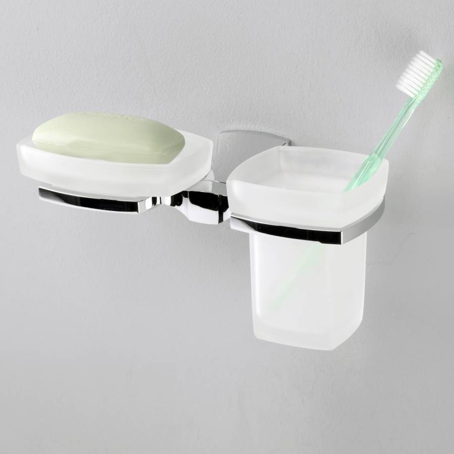 Wern K-2526 Держатель стакана и мыльницы Wern K-2526 Держатель стакана и мыльницы