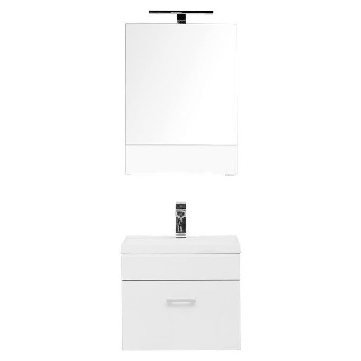 Мебель для ванной Aquanet Верона NEW 50 белый (подвесной 1 ящик) Мебель для ванной Aquanet Верона NEW 50 белый (подвесной 1 ящик)