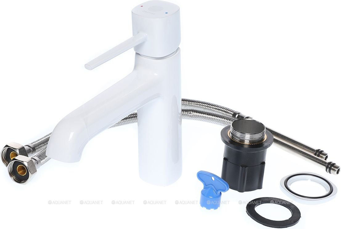 Смеситель для раковины Orange Karl M05-021w белый Смеситель для раковины Orange Karl M05-021w белый