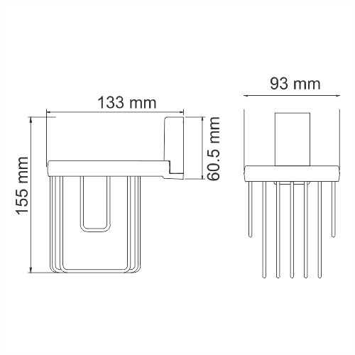 Lopau K-6045 Держатель освежителя Lopau K-6045 Держатель освежителя