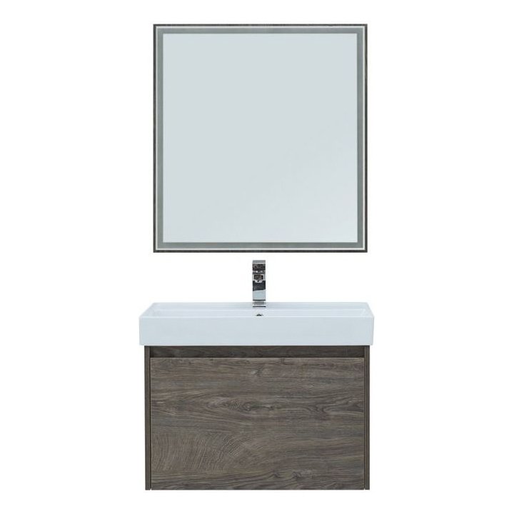 Мебель для ванной Aquanet Nova Lite 75 дуб рошелье (1 ящик) Мебель для ванной Aquanet Nova Lite 75 дуб рошелье (1 ящик)