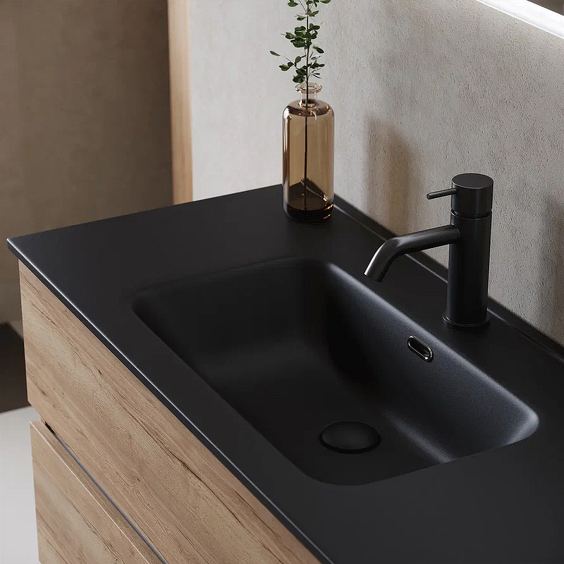 Тумба подвесная SANCOS Urban 990х450х550, c двумя ящиками оснащенными доводчиками, дуб галифакс натуральный , арт. UR100EG Тумба подвесная SANCOS Urban 990х450х550, c двумя ящиками оснащенными доводчиками, дуб галифакс натуральный , арт. UR100EG