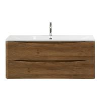 Тумба с раковиной подвесная BelBagno ACQUA 120 Rovere Rustico, раковина белая Тумба с раковиной подвесная BelBagno ACQUA 120 Rovere Rustico, раковина белая