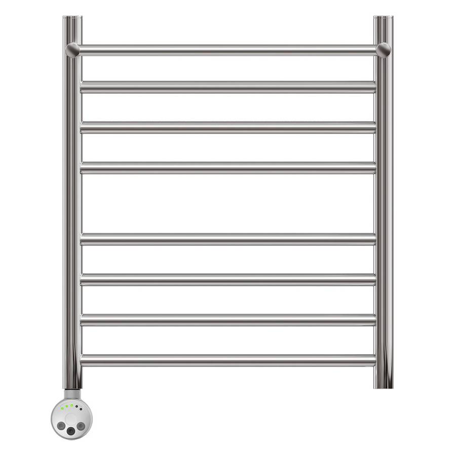 Полотенцесушитель электрический Point Аврора PN10156SPE П7 500x600 с полкой левый/правый, хром Полотенцесушитель электрический Point Аврора PN10156SPE П7 500x600 с полкой левый/правый, хром