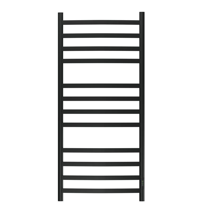 Полотенцесушитель электрический Point Антея PN17852B П12 500x1200, диммер справа, черный Полотенцесушитель электрический Point Антея PN17852B П12 500x1200, диммер справа, черный