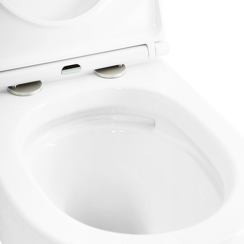 STYLUS-TOR Чаша подвесного унитаза безободкового с системой смыва "Торнадо",  CZR-6601-TH-TOR STYLUS-TOR Чаша подвесного унитаза безободкового с системой смыва "Торнадо",  CZR-6601-TH-TOR