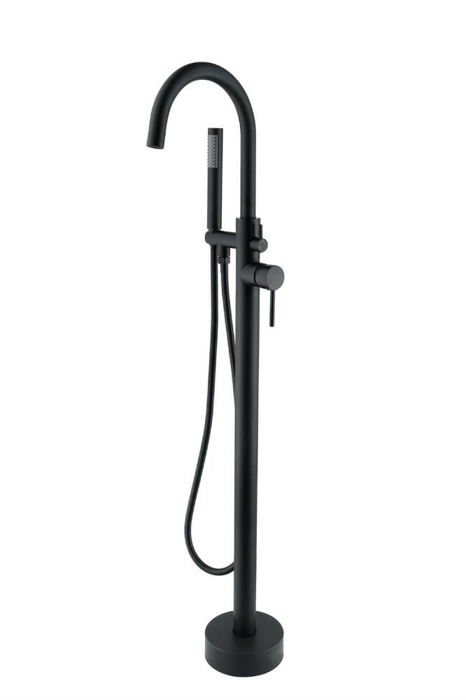 Смеситель для ванны/душа Orange Steel M99-336b напольный, черный Смеситель для ванны/душа Orange Steel M99-336b напольный, черный