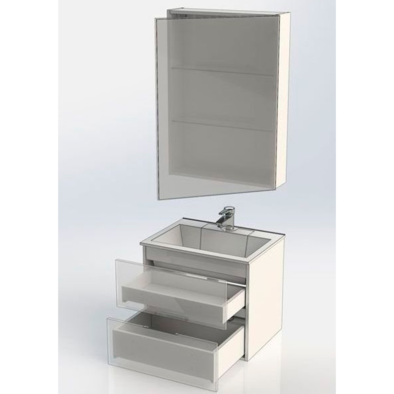 Мебель для ванной Aquanet Алвита 60 серый антрацит Мебель для ванной Aquanet Алвита 60 серый антрацит