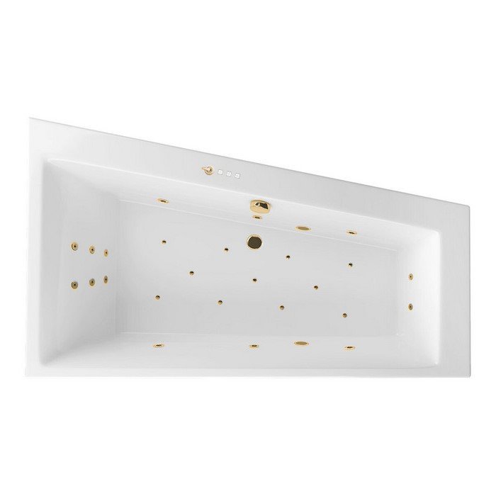 Ванна EXCELLENT Sfera Slim 170x100 (правая) "ULTRA" (золото) Ванна EXCELLENT Sfera Slim 170x100 (правая) "ULTRA" (золото)