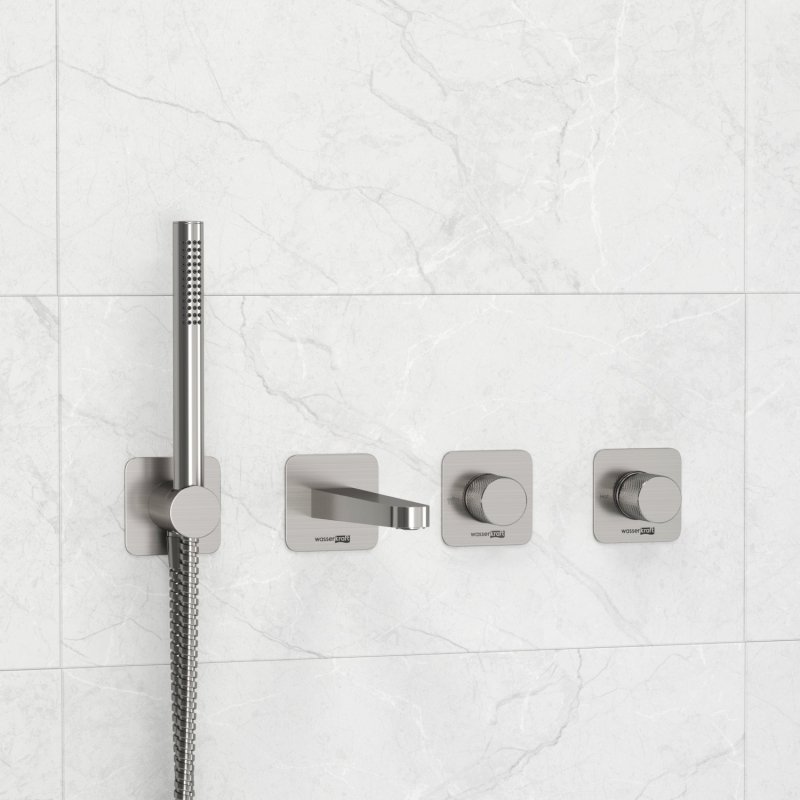 A6451.296.298.275.100.276 Встраиваемый комплект для ванны с лейкой и изливом A6451.296.298.275.100.276 Встраиваемый комплект для ванны с лейкой и изливом