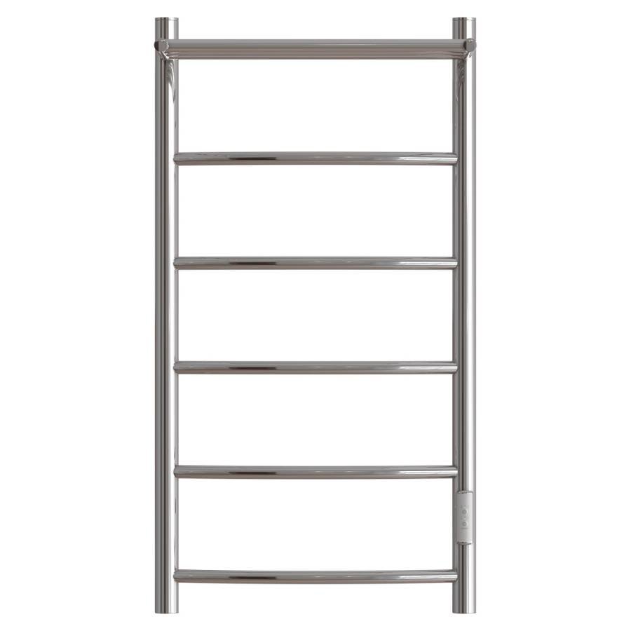 Полотенцесушитель электрический Point Афина PN04848P П5 400x800 с полкой, диммер справа, хром Полотенцесушитель электрический Point Афина PN04848P П5 400x800 с полкой, диммер справа, хром