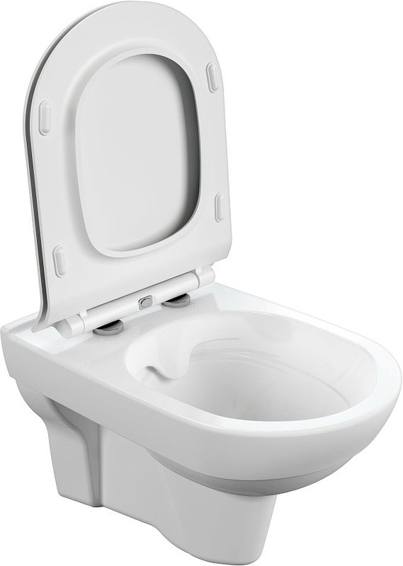 Подвесной унитаз CITY Clean On DPL EO slim Подвесной унитаз CITY Clean On DPL EO slim