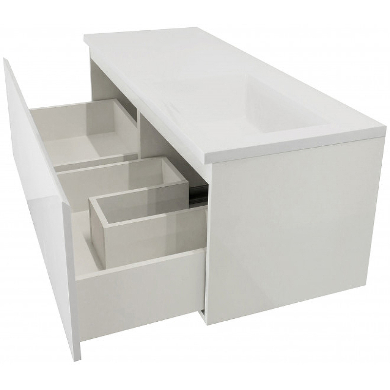 Комплект мебели Dallas Luxe 1000х482 правосторонний подвесной 1 ящик (ШхГхВ) 992х476х430 Комплект мебели Dallas Luxe 1000х482 правосторонний подвесной 1 ящик (ШхГхВ) 992х476х430