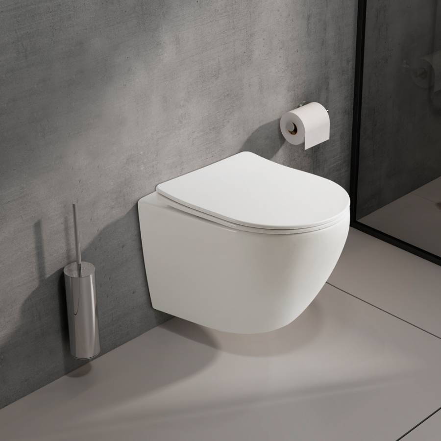 Унитаз подвесной PLAZA , сиденье: дюропласт, цвет: белый, арт. PL30116DP Унитаз подвесной PLAZA , сиденье: дюропласт, цвет: белый, арт. PL30116DP