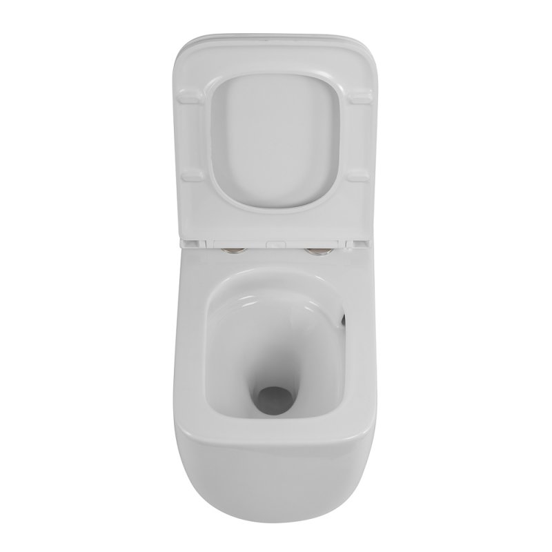 LUCE-TOR Унитаз подвесной безободковый с сиденьем дюропласт soft close, BB076CH-TOR/SC LUCE-TOR Унитаз подвесной безободковый с сиденьем дюропласт soft close, BB076CH-TOR/SC