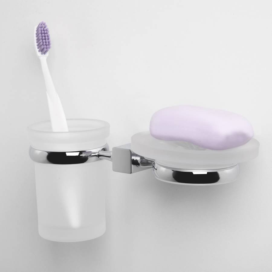 Lippe K-6526 Держатель стакана и мыльницы Lippe K-6526 Держатель стакана и мыльницы