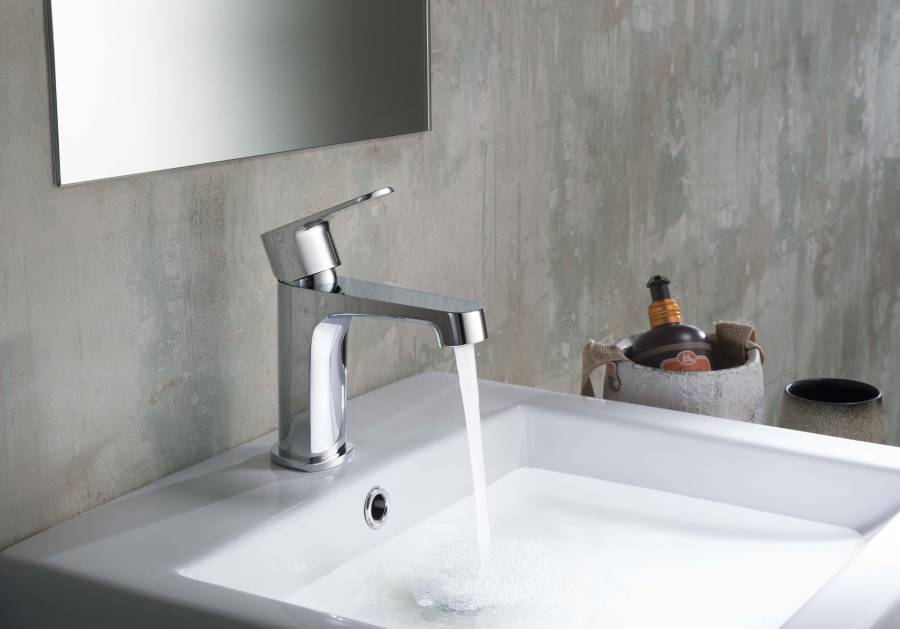 Смеситель для раковины 98, без донного клапана AQUATEK AQ1210CR ОБЕРОН Смеситель для раковины 98, без донного клапана AQUATEK AQ1210CR ОБЕРОН