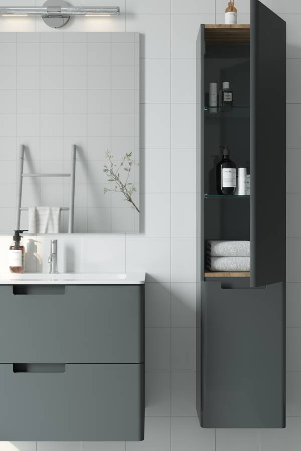 Тумба с раковиной Creto Bravo Gray 100 см Тумба с раковиной Creto Bravo Gray 100 см