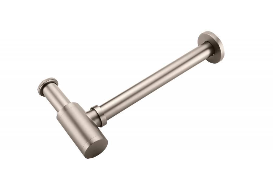 Сифон для раковины Nickel Brush без клик-клак Сифон для раковины Nickel Brush без клик-клак