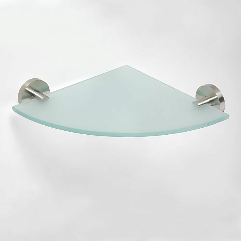 Полочка стеклянная угловая Полочка стеклянная угловая