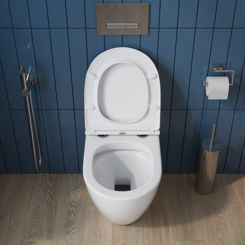 Чаша приставного унитаза BelBagno SFERA-R BB2141CBR Чаша приставного унитаза BelBagno SFERA-R BB2141CBR