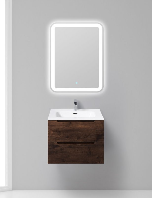 Тумба с раковиной подвесная BelBagno ETNA39-60 Bianco Lucido, раковина белая Тумба с раковиной подвесная BelBagno ETNA39-60 Bianco Lucido, раковина белая