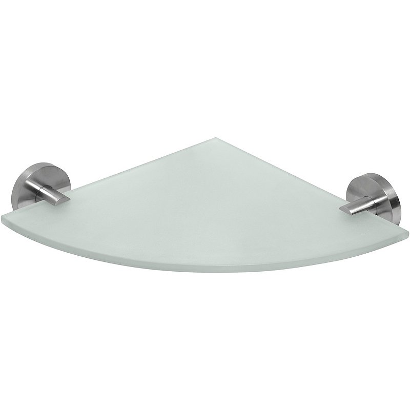 Полочка стеклянная угловая Полочка стеклянная угловая