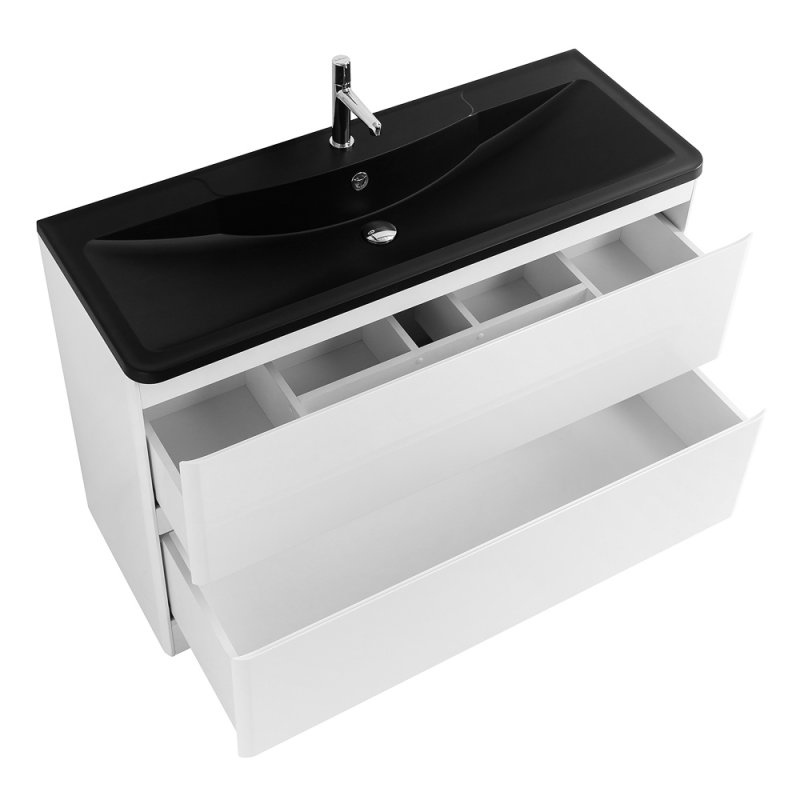 Тумба с раковиной напольная BelBagno ALBANO 120 Bianco Lucido, раковина белая Тумба с раковиной напольная BelBagno ALBANO 120 Bianco Lucido, раковина белая