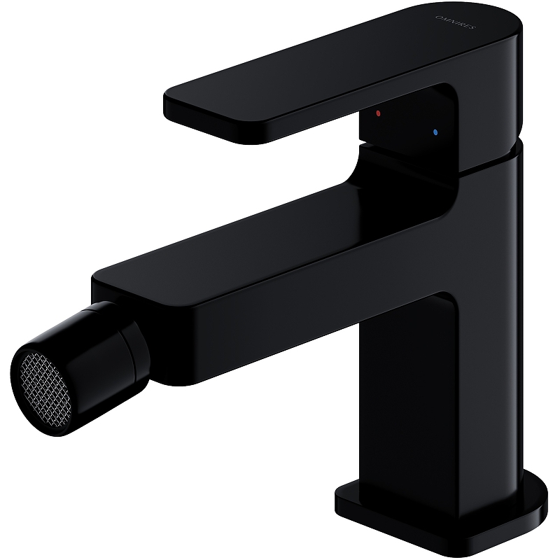 Смеситель для биде OMNIRES BARETTI BA7820BL (черный BLM) Смеситель для биде OMNIRES BARETTI BA7820BL (черный BLM)