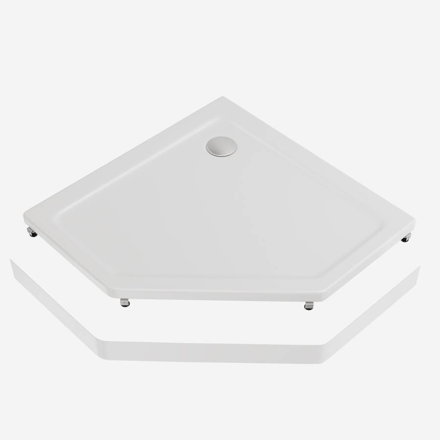 Душевой поддон акриловый Creto Pegas 900х900 7-1001 Душевой поддон акриловый Creto Pegas 900х900 7-1001