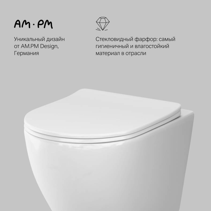 C801900SC Like подвесной унитаз AquaSpin с сид м/лифт C801900SC Like подвесной унитаз AquaSpin с сид м/лифт