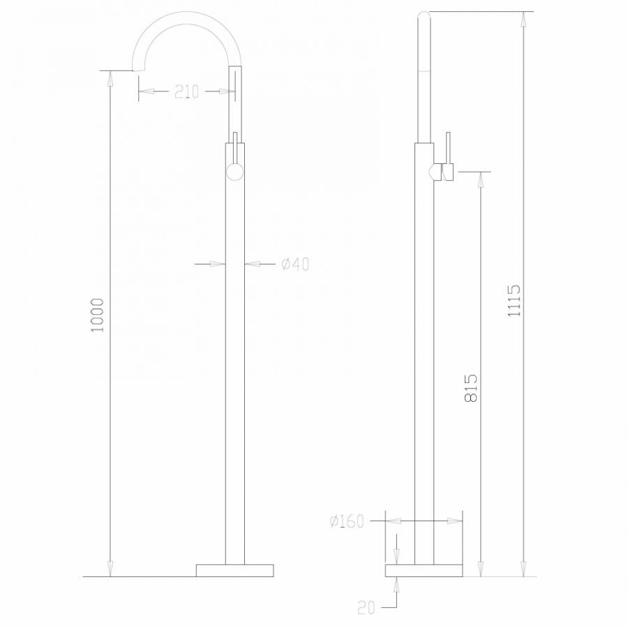Смеситель для раковины Abber Wasser Kreis AF8141G золото матовое Смеситель для раковины Abber Wasser Kreis AF8141G золото матовое