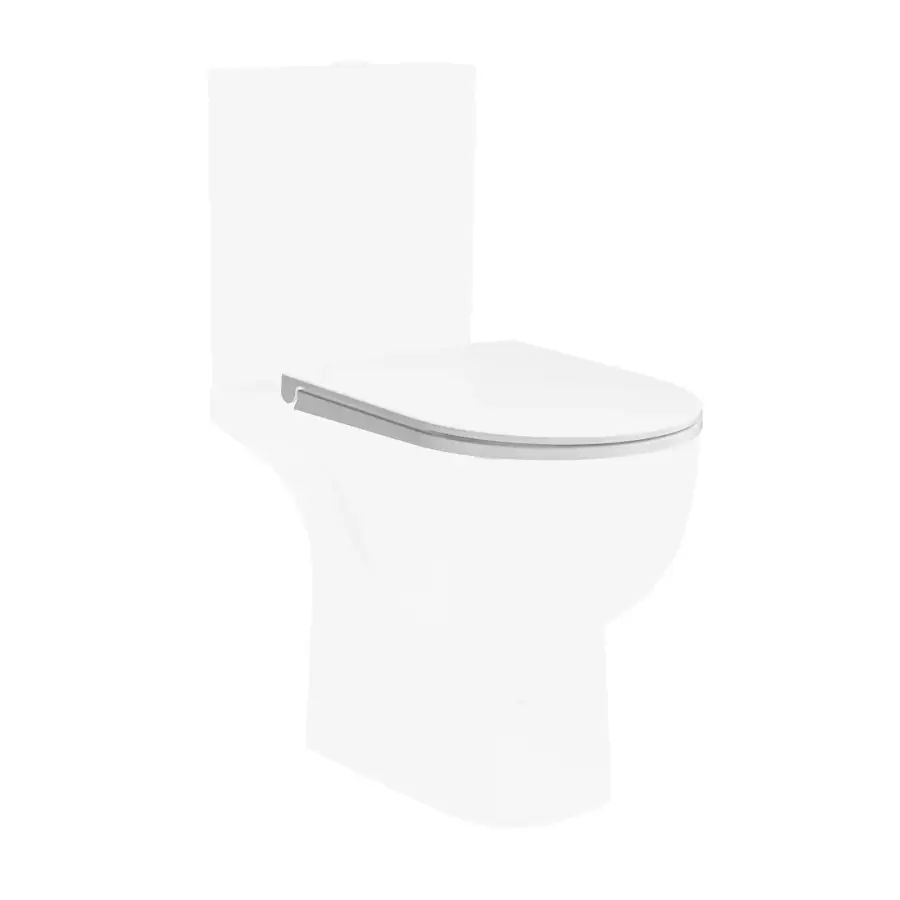 Сиденье BUONGIORNO PRO для унитаза, белое глянцевое Сиденье BUONGIORNO PRO для унитаза, белое глянцевое