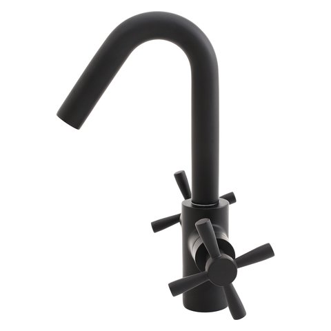 Смеситель для раковины Orange Mia M34-011b черный Смеситель для раковины Orange Mia M34-011b черный