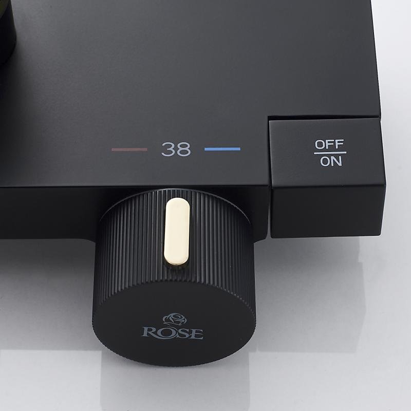 Душевая стойка с термостатом ROSE R18H R1896H-6 Душевая стойка с термостатом ROSE R18H R1896H-6