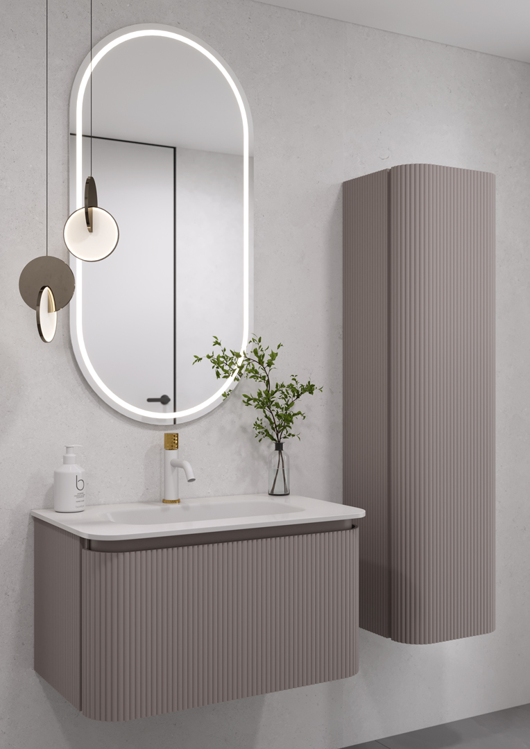 OVALE 1 полка рифленая 80CM DELMAR тумба + раковина OV1110100-080 Boheme OVALE 1 полка рифленая 80CM DELMAR тумба + раковина OV1110100-080 Boheme