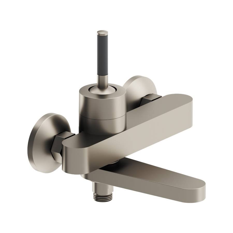 Смеситель для ванны Damixa Arc 291000200 никель Смеситель для ванны Damixa Arc 291000200 никель