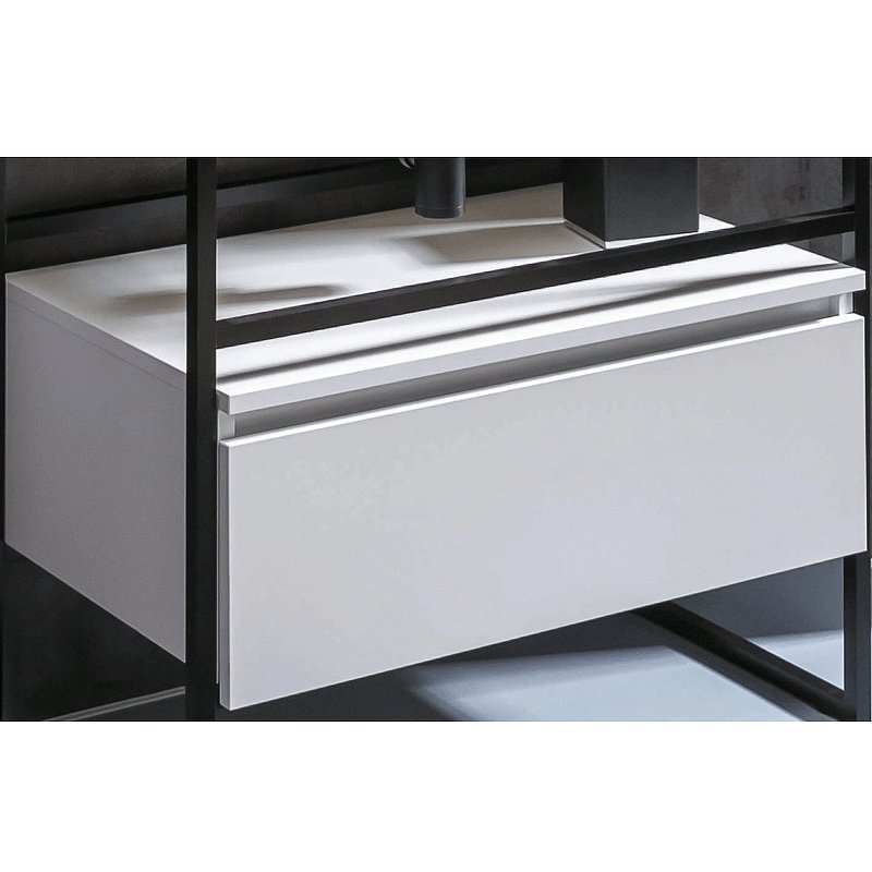 Ящик под консоль LOFT 80 белый, 1 полка 894-080-W Boheme Ящик под консоль LOFT 80 белый, 1 полка 894-080-W Boheme