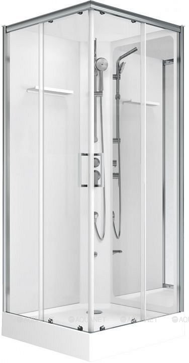 Душевая кабина Aquanet Passion S 2.0 90x90, прозрачное стекло Душевая кабина Aquanet Passion S 2.0 90x90, прозрачное стекло